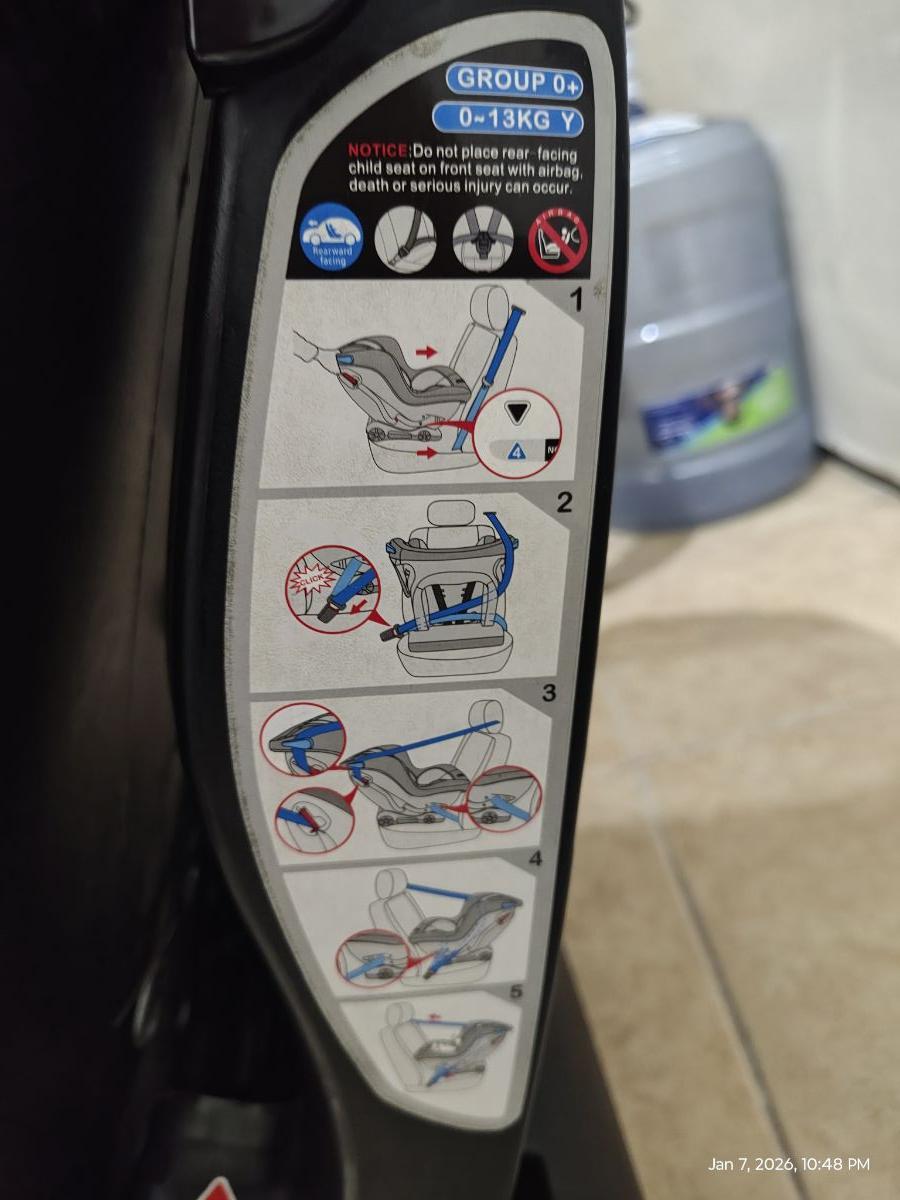 Juniors Branded  Infant Car Seat (Group 0+) – Excellent Condition - Image 3