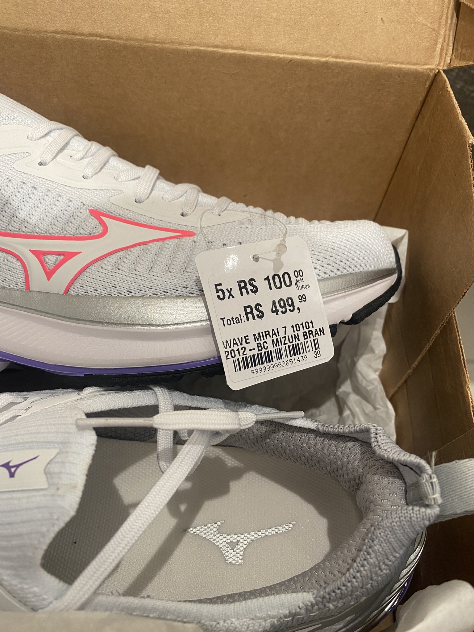 Woman Shoes Mizuno Wave Mirai 7 - Image 4