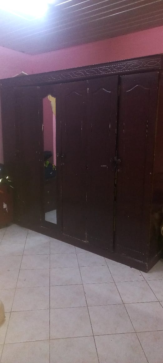 Glass Wood Cabinet, Almirah, Sofa & Dressing Taible - Image 3
