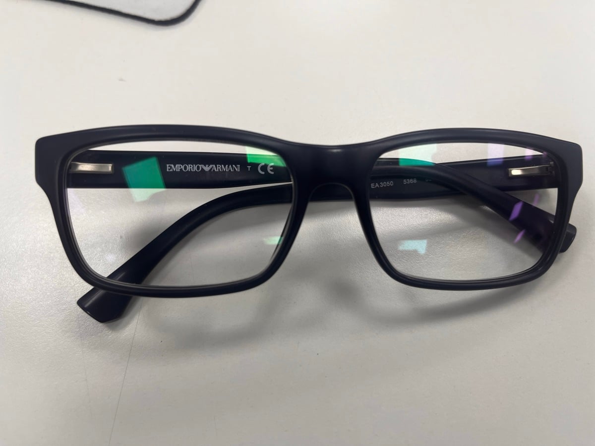 Used Emporio Armani eyeglass frame - Image 1