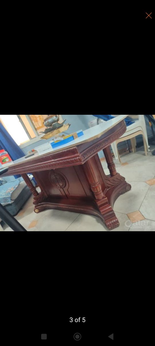 Dining table with 2 chairs urgent sale - Image 5