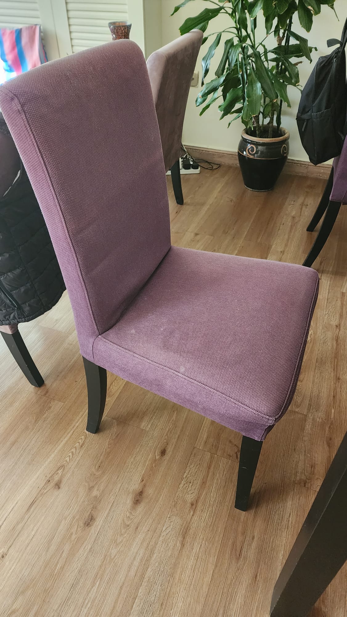 Massive Dining Table & 2 Chairs - Image 2