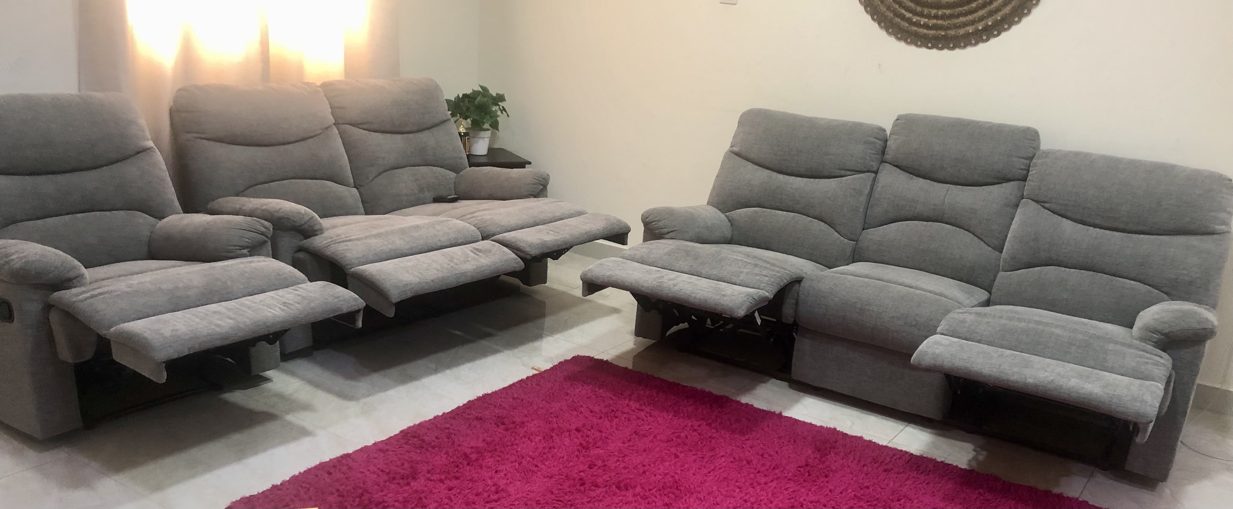  Recliner sofa set 3+2+1 (almost like new) - Image 15