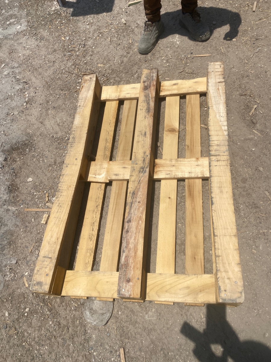 Euro size Wood pallet - Image 1