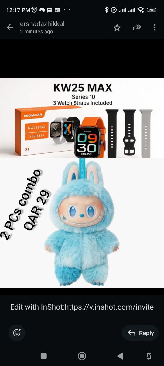 Smart watch+Labubu | Items | Qatar Living Classifieds
