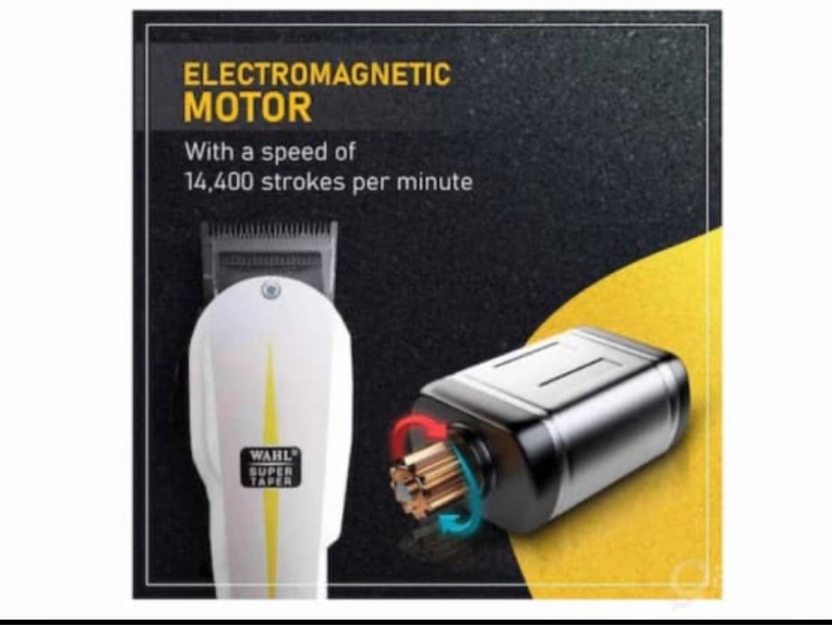 WAHL SUPER TAPER HAIR CLIPPER MADE IN USA - Image 4