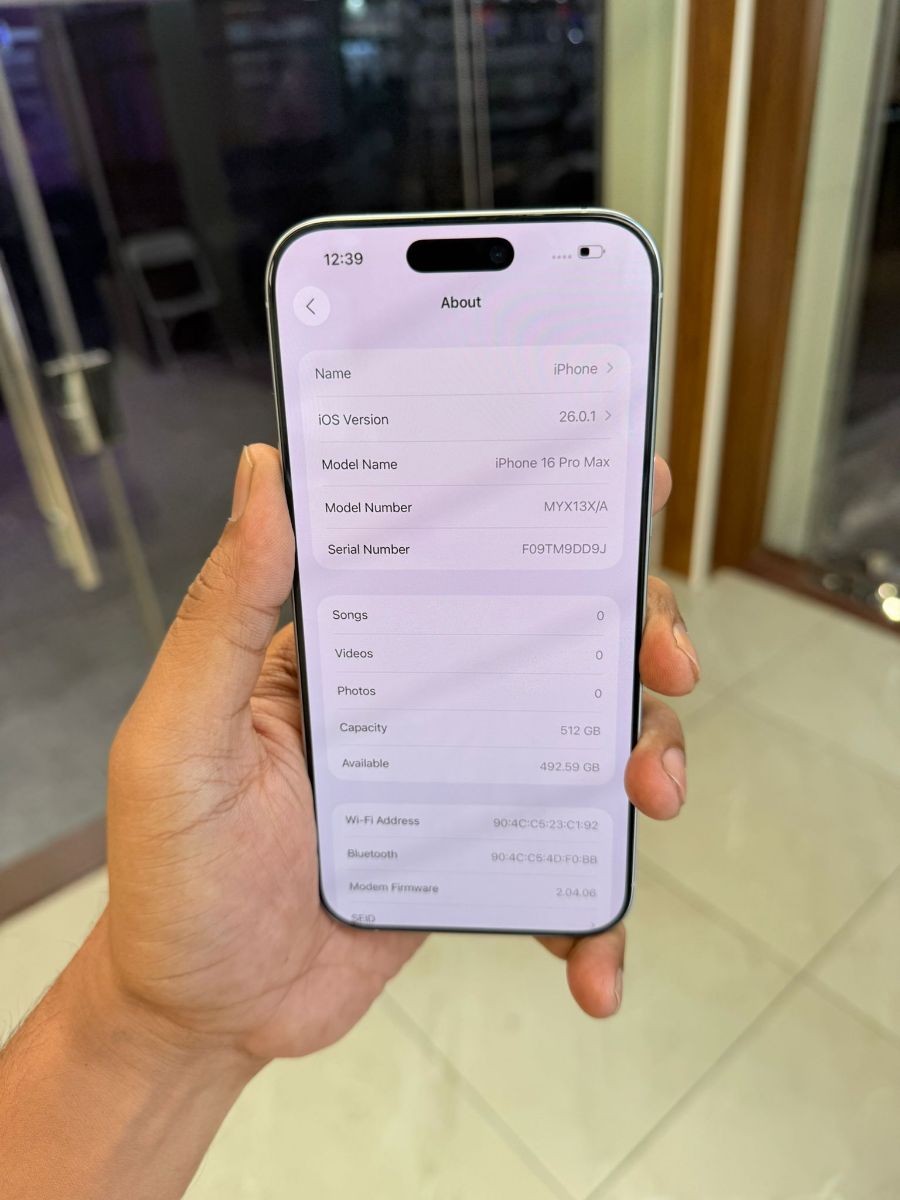 16promax white titanium 512gb - Image 2