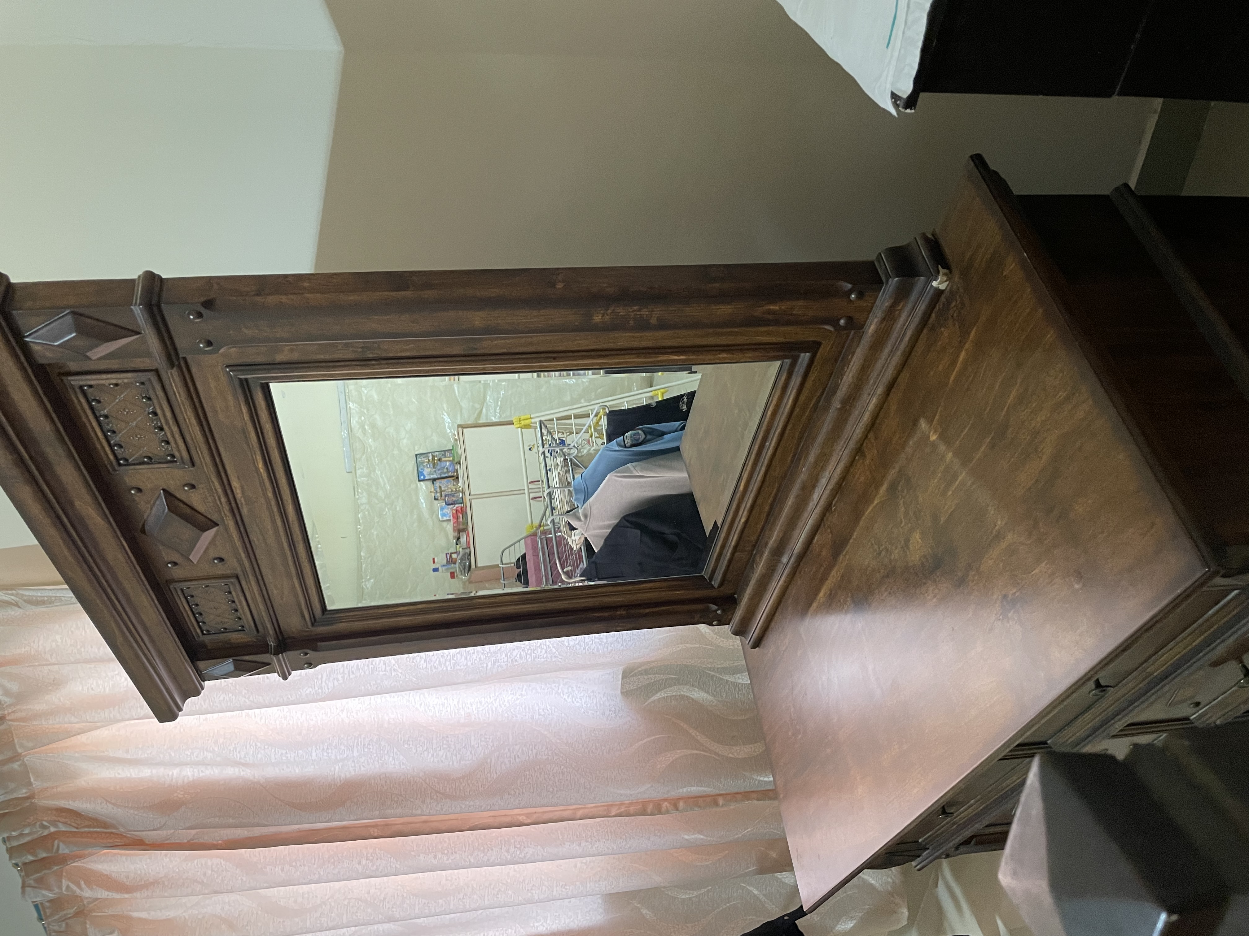 Original Wood Dressing Table - Heavy  - Image 11