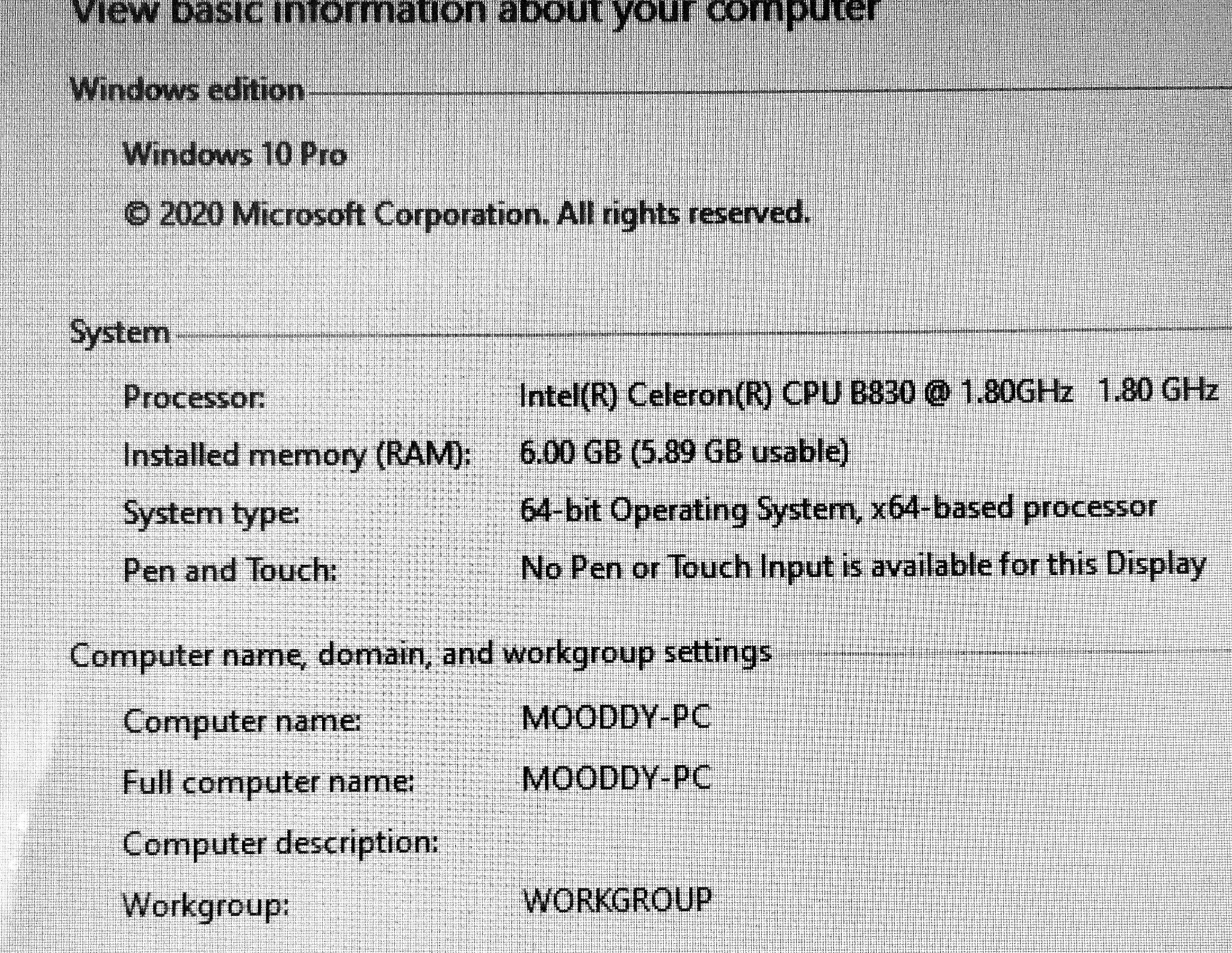 Toshiba laptop لاب توب توشيبا - Image 3