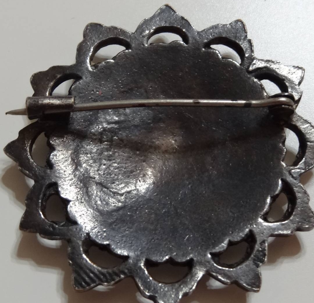 Antique Islamic Filigree Brooch - Image 5