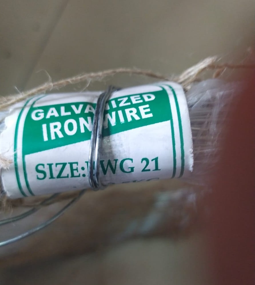 GI Binding Wire 21G Pvc Coated, 21G & 18G - Image 2