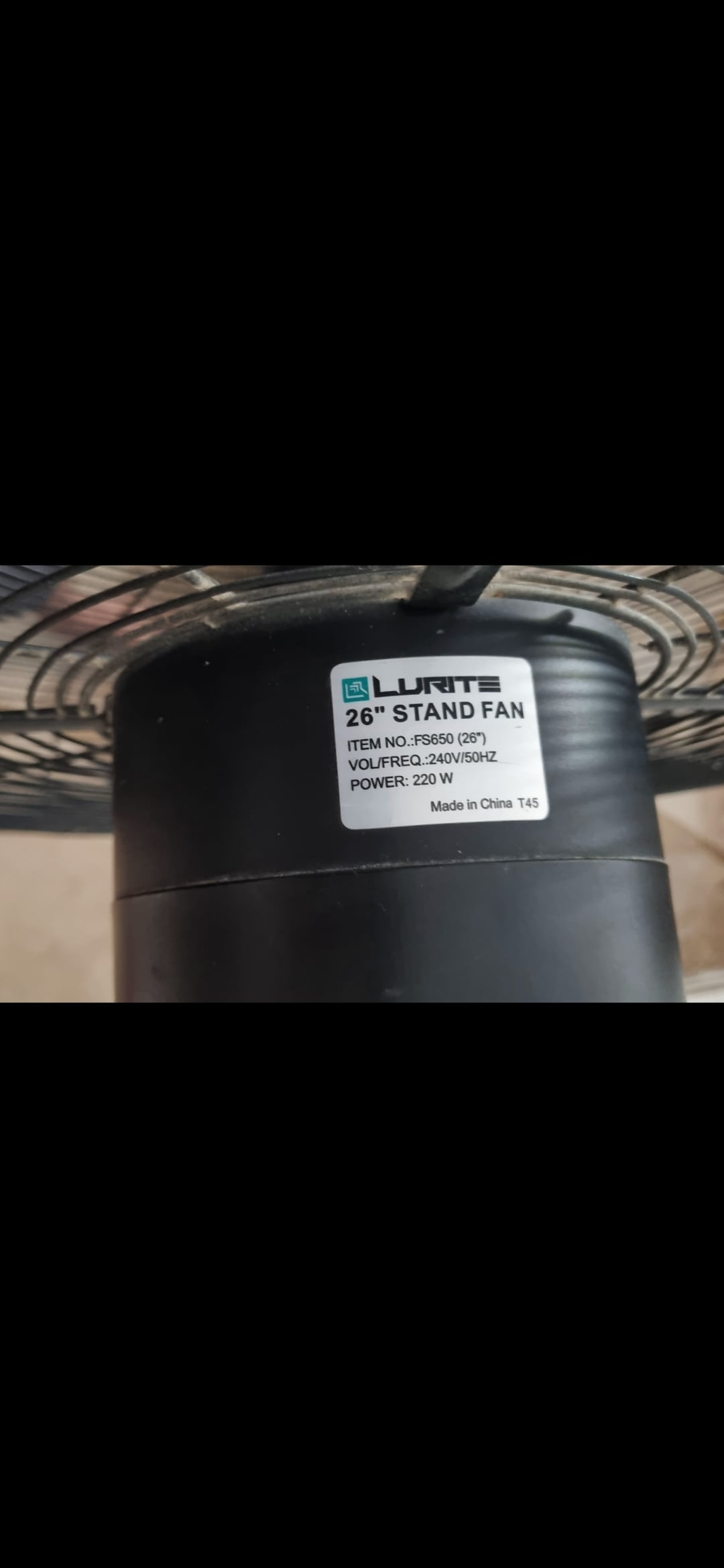 26" Heavy Duty Pedestal Fan - Image 4