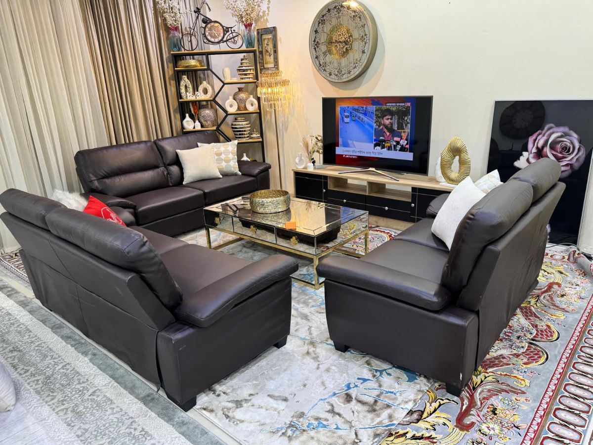 Brended sofa set for sell good condtion call or what's what's app-  71532454 - Image 7