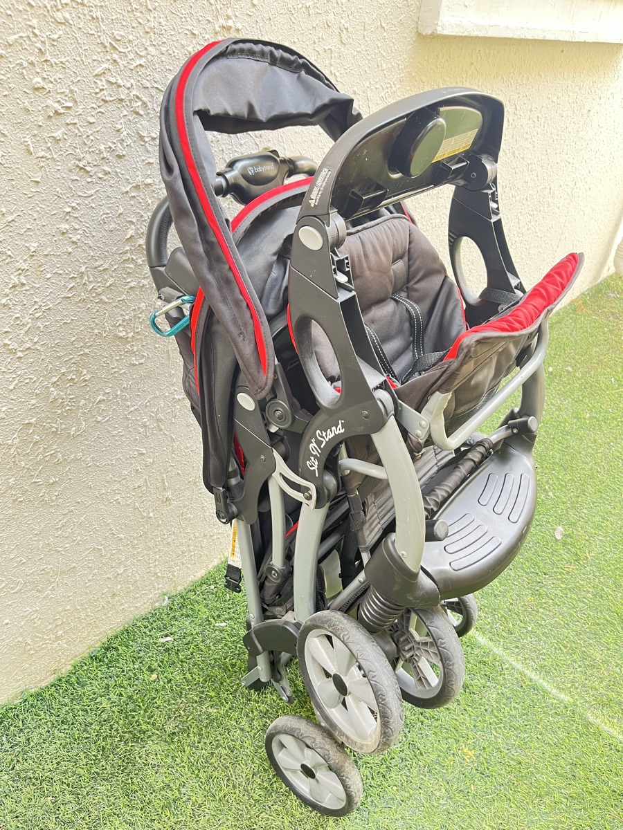Baby Trend Sit N Stand Double Stroller - Image 6