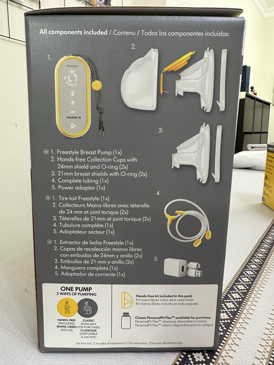 Brand New Sealed Medela Freestyle Hands-Free Double Electric Breast Pump – From  - Image 5