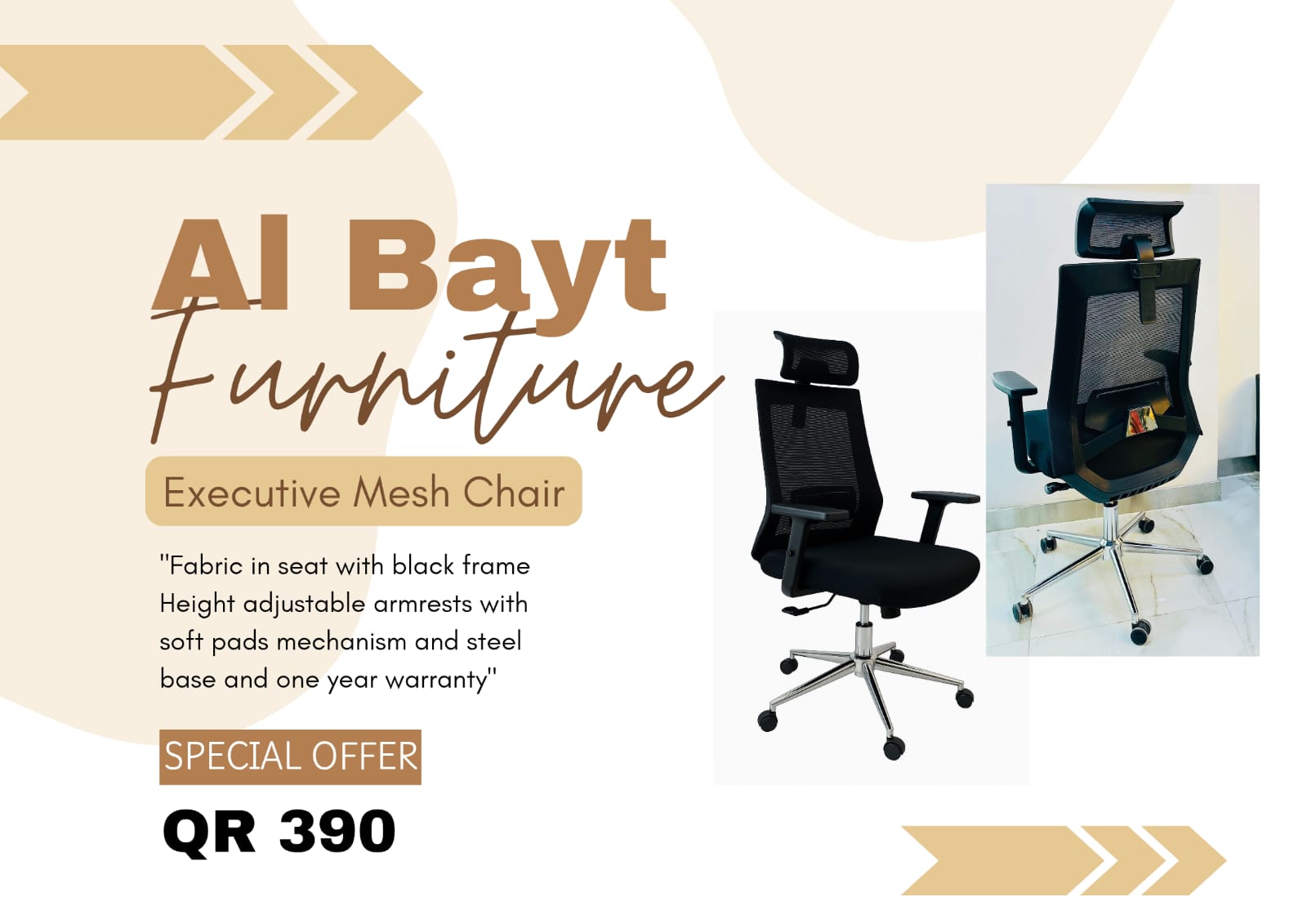 Executive Mesh Chair - Image 1