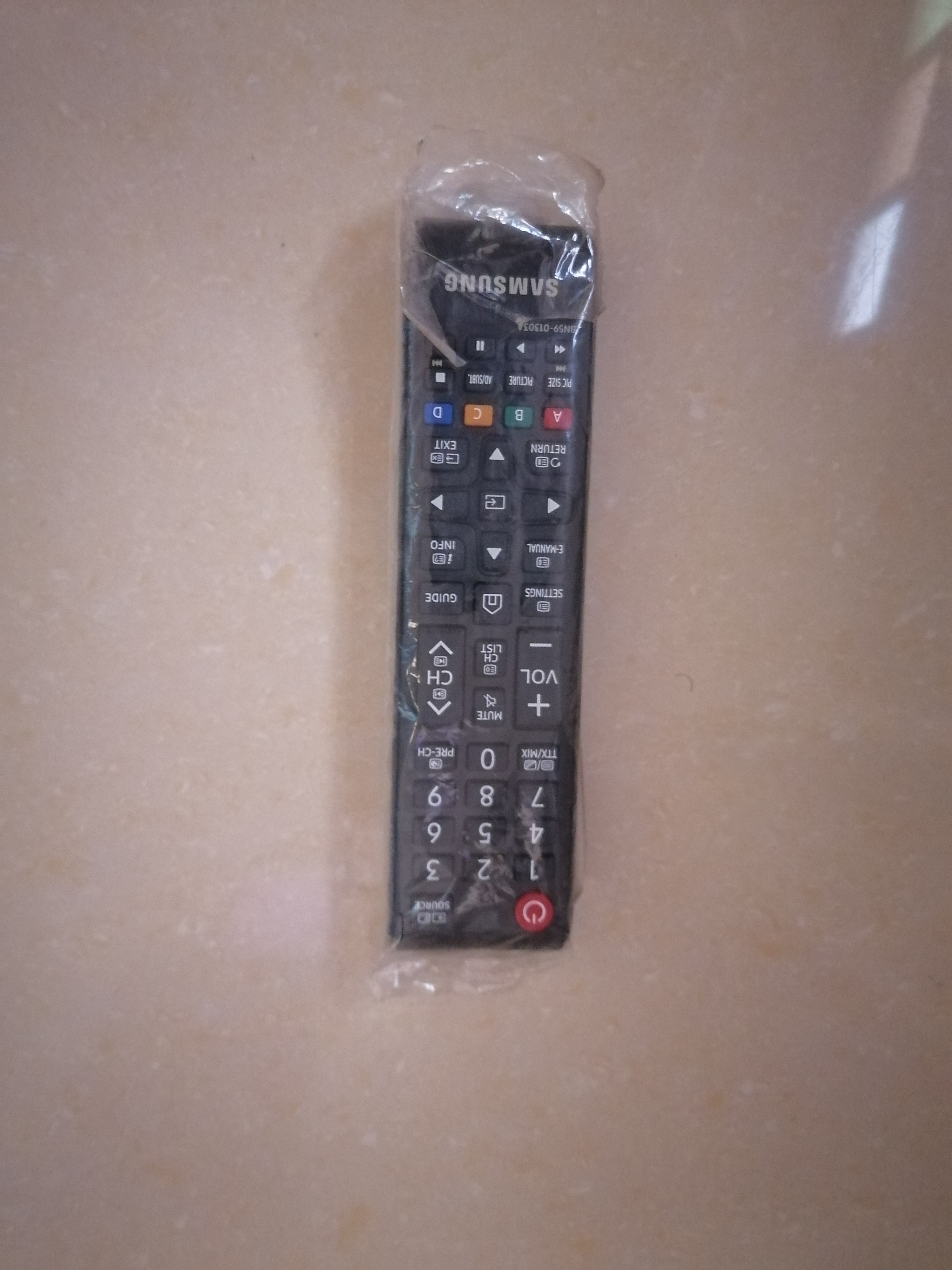Samsung Original TV Remote  - Image 2