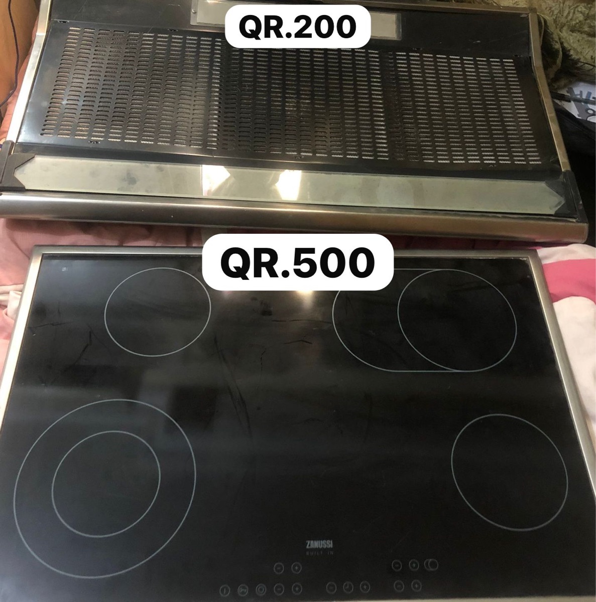 Electric hob and cooker hood for sale - Image 3