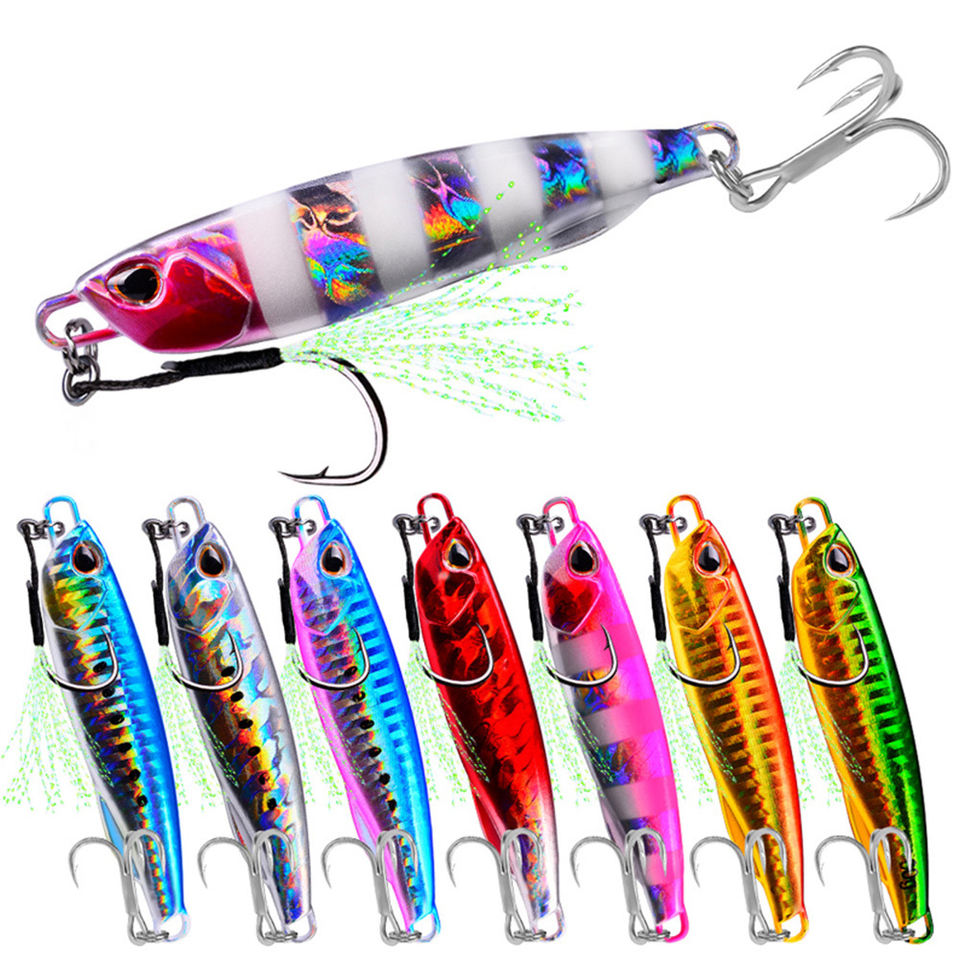 Metal Lure 60G with Hooks - Image 1