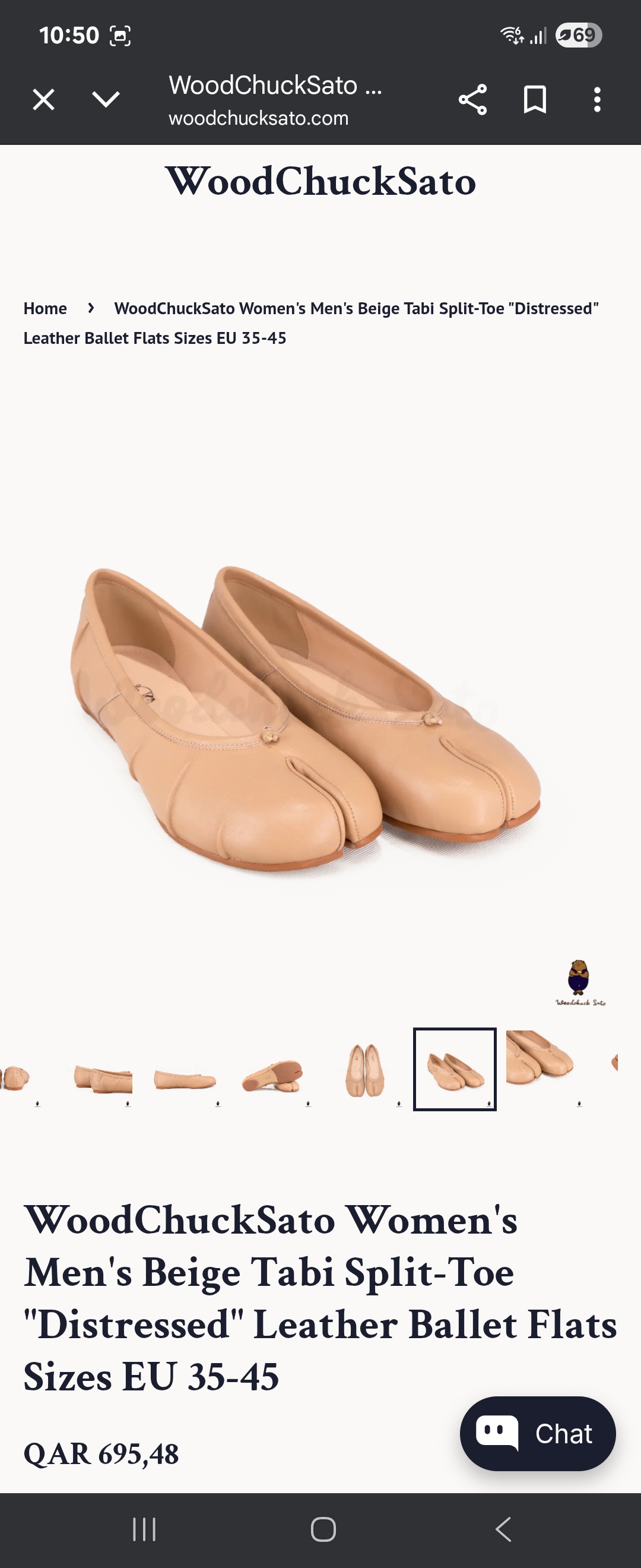Tabi Leather shoes - Image 7