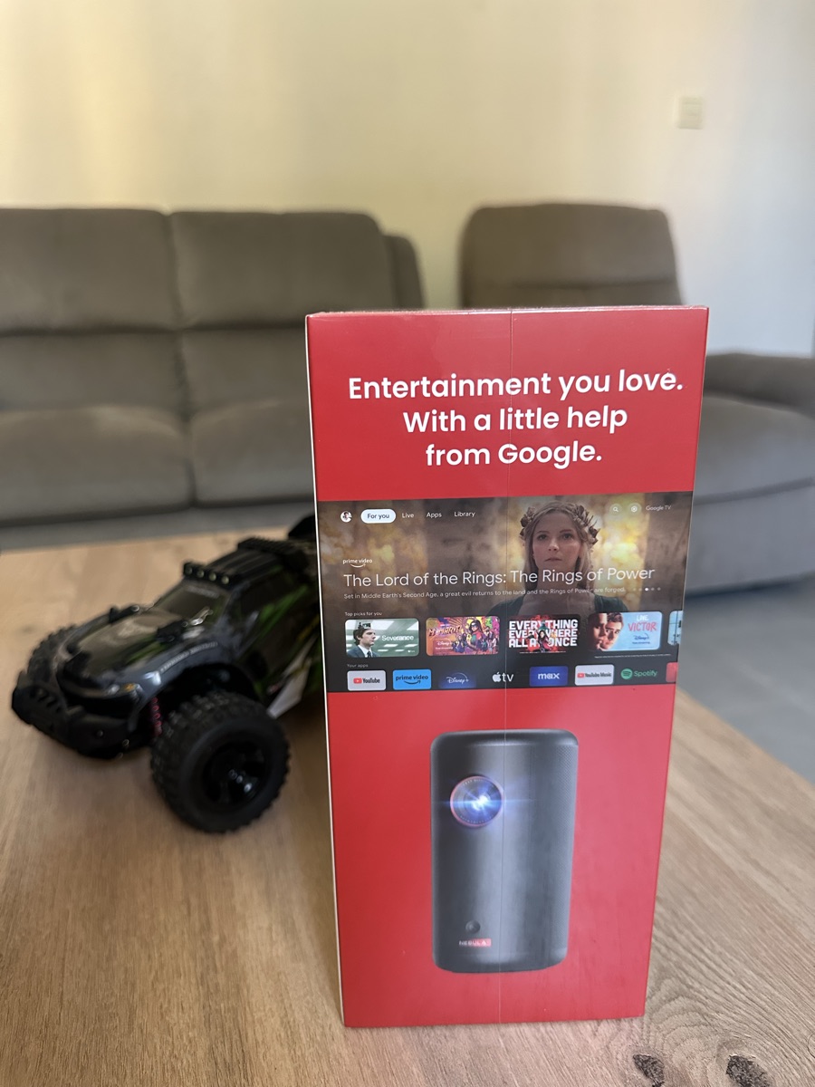 NEBULA - The Pocket Cinema (Portable Google TV Projector Licensed by Netflix) - Brand new !!! Sealed pack - Image 1