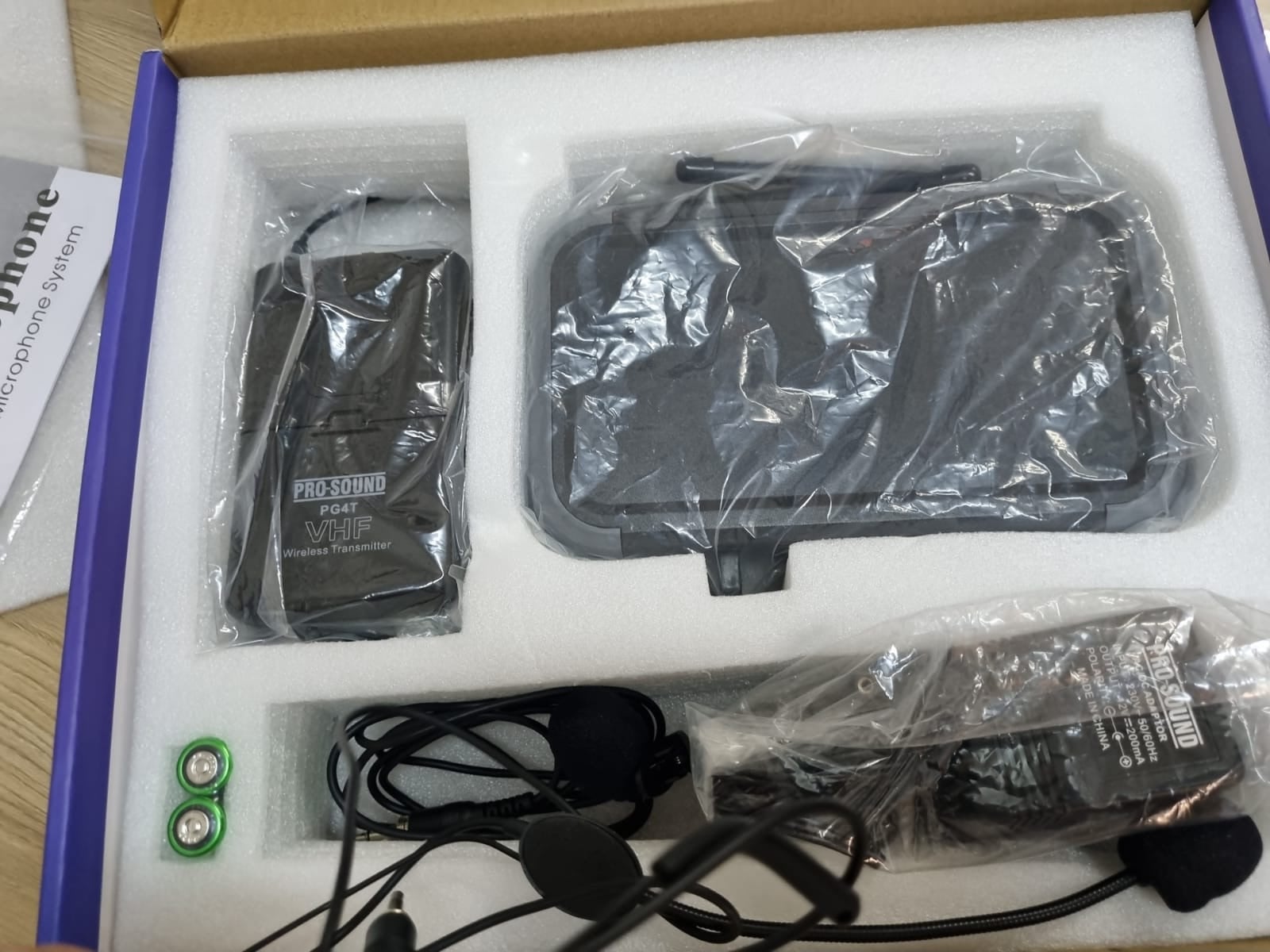 VHF wireless microphone.  QR 200 only.  - Image 4