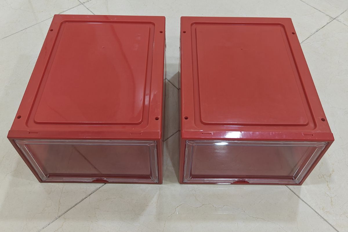 2 Shoe crates - Image 1