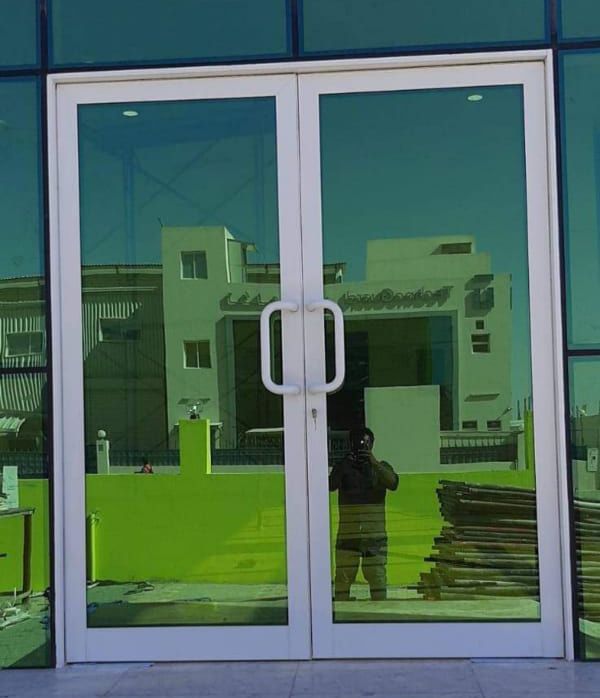 Aluminum & glass door, window, & Kitchen cupboard - Image 3