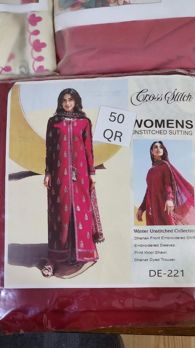 PAKISTANI UNSTICHED CLOTHES - Image 2