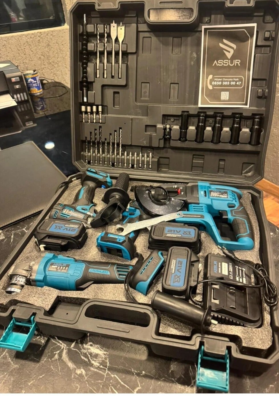 ASSUR 4 in 1 Cordless Tool Set - Image 2