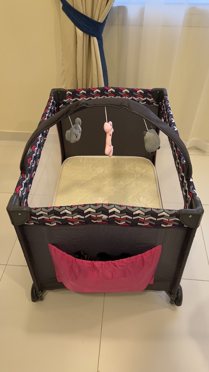 Baby bed with Matress - Image 2