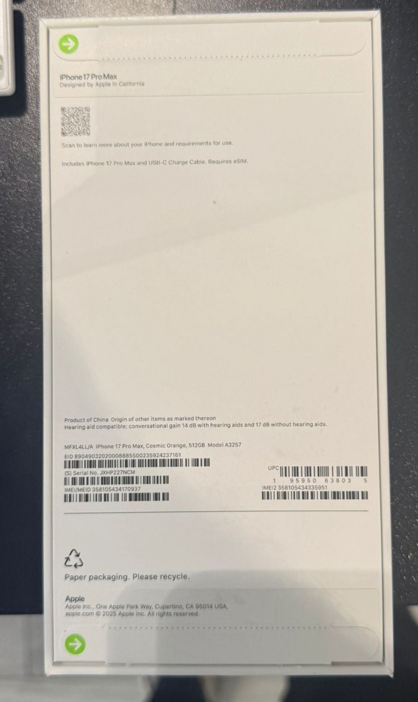 Apple iPhone 17 Pro Max 512 GB Cosmic Orange  - Image 3