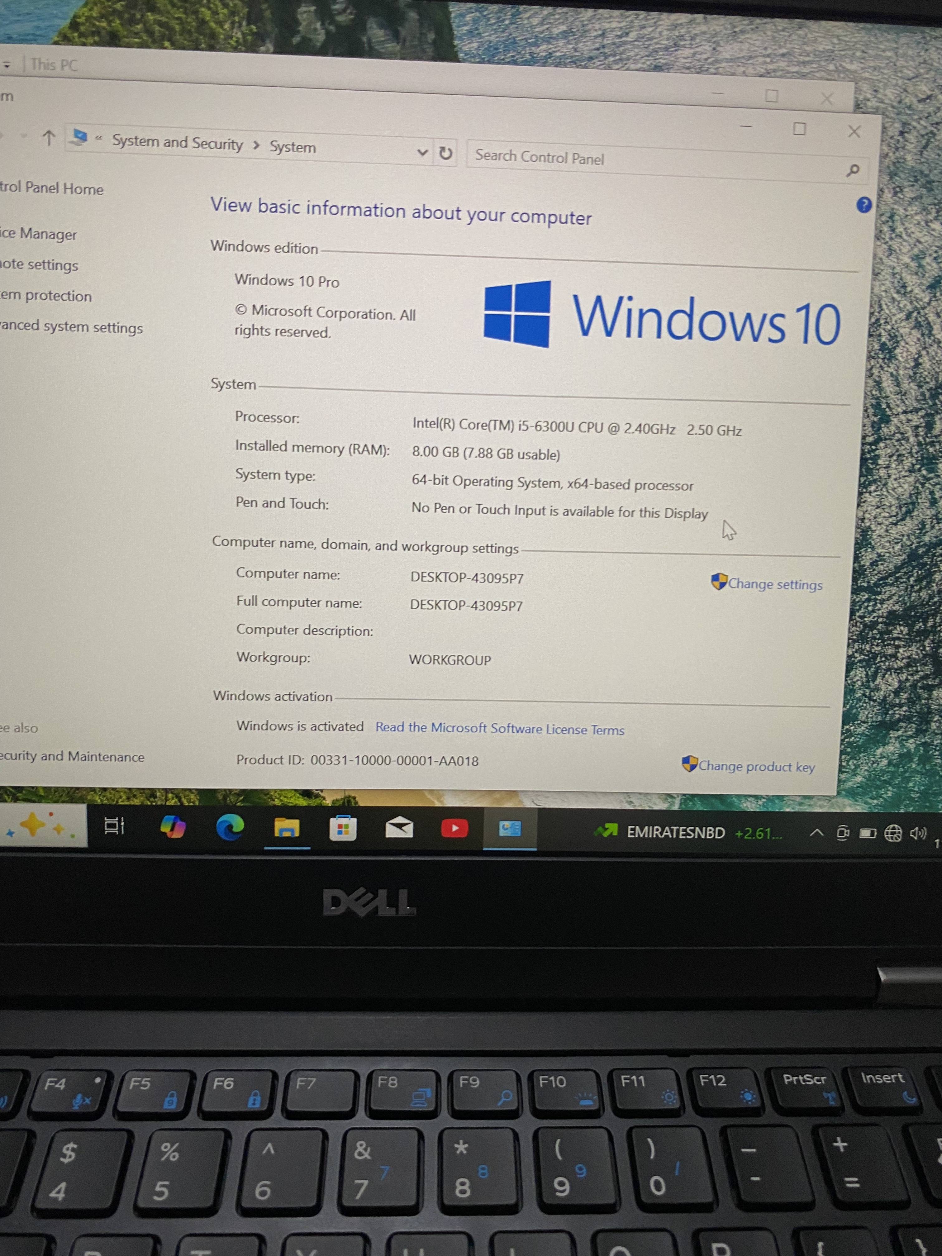 Dell laptop (Intel core i5 processor ) - Image 5