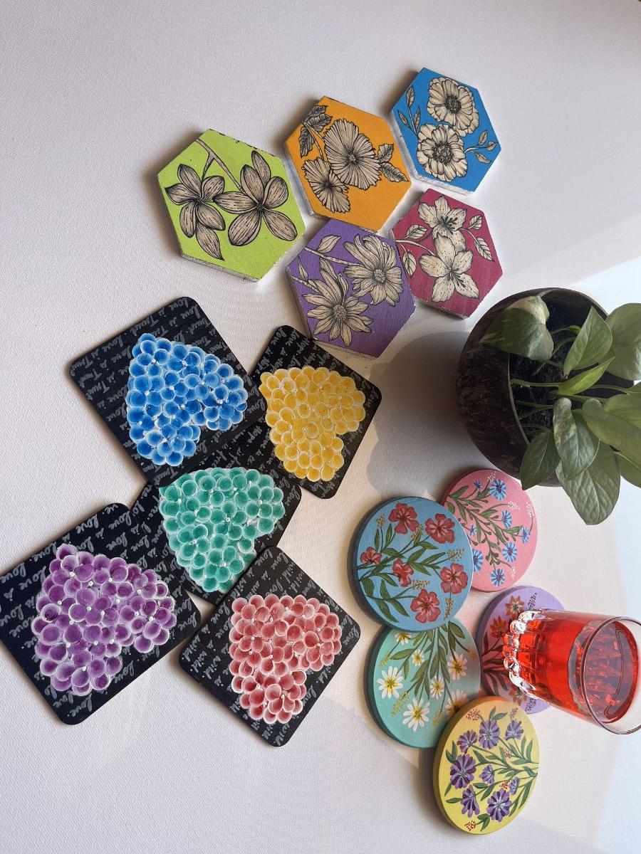 Hand painted home decor - Image 6