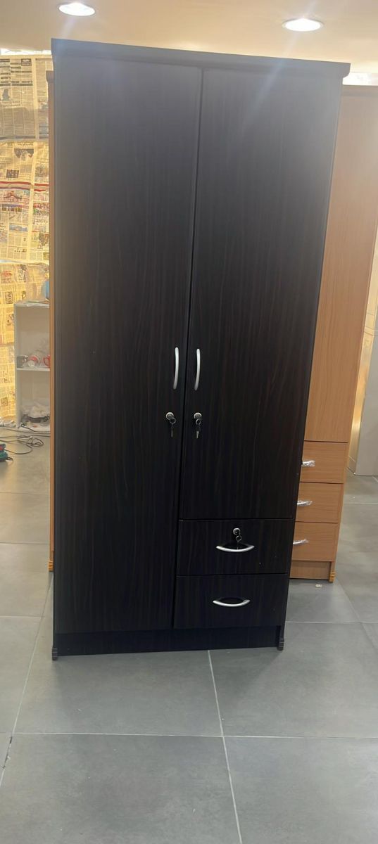 WOODEN WARDROBE 2DOORS BRAND NEW SALE CONTACT 77661505 - Image 5