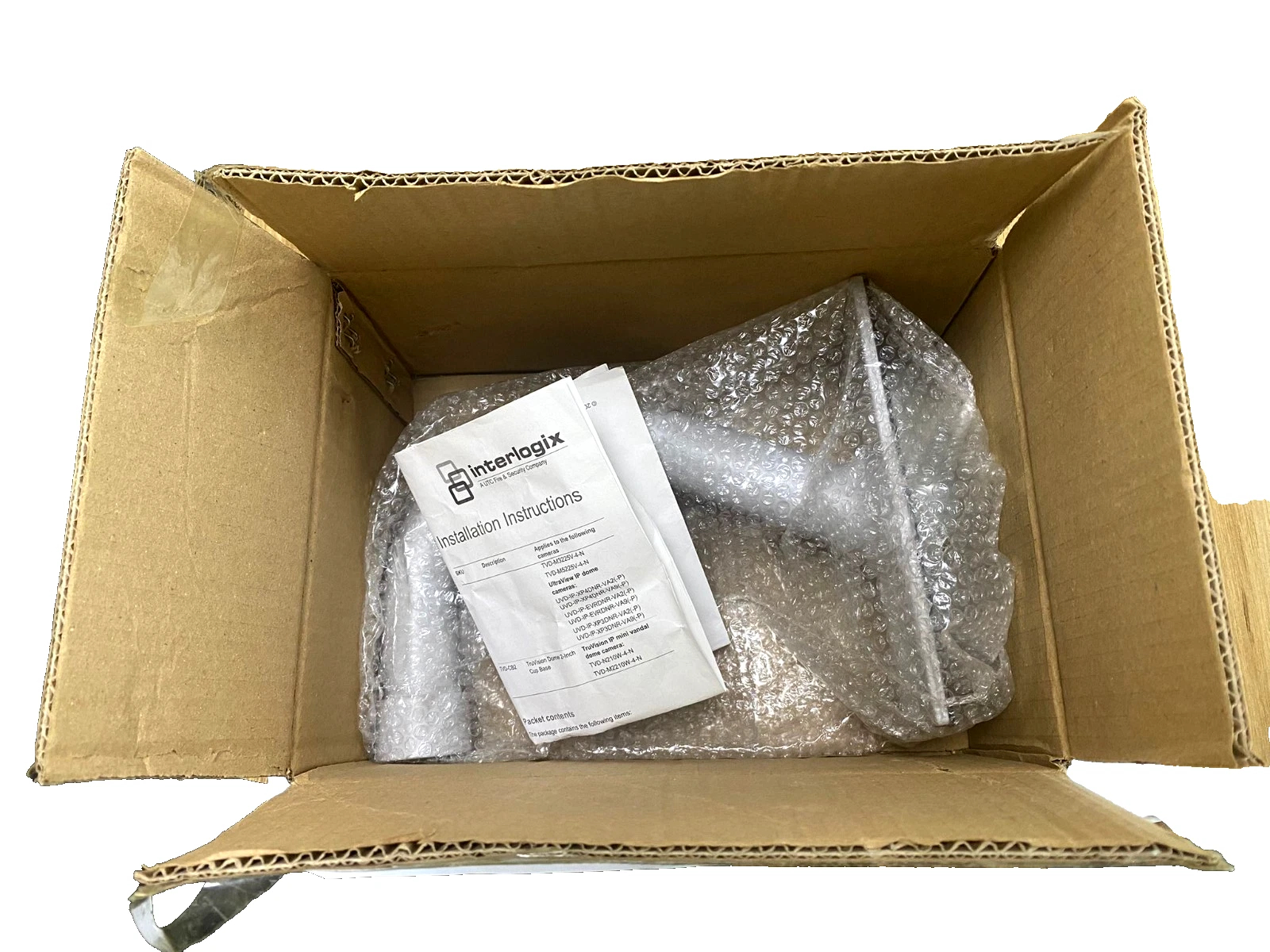 Interlogix TruVision Dome Camera Mounting Kit TVD-C2B TVD-SNB Wall Pole Bracket - Image 2
