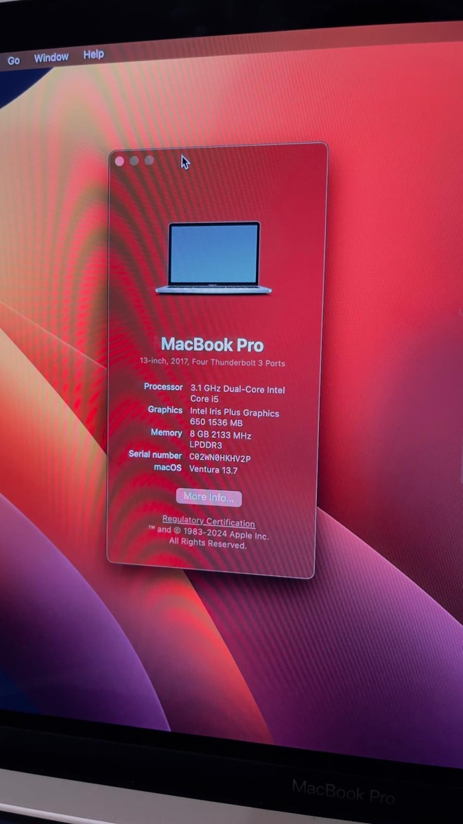 Quick Sale: MacBook Pro (2017) - Fast i5, 8GB RAM - Image 5