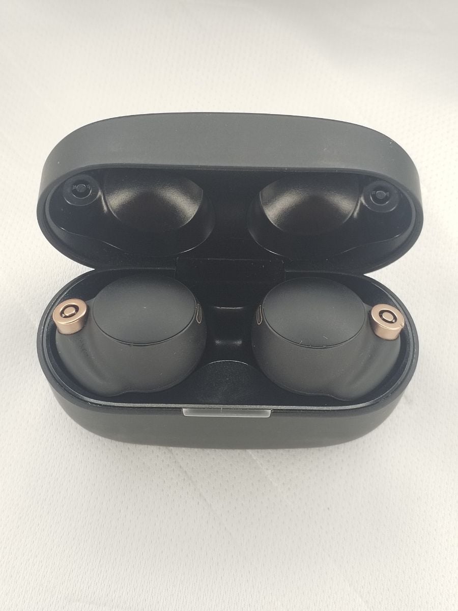 Sony WF-1000XM4 Wireless Noise Canceling Stereo Headset – Black - Image 1