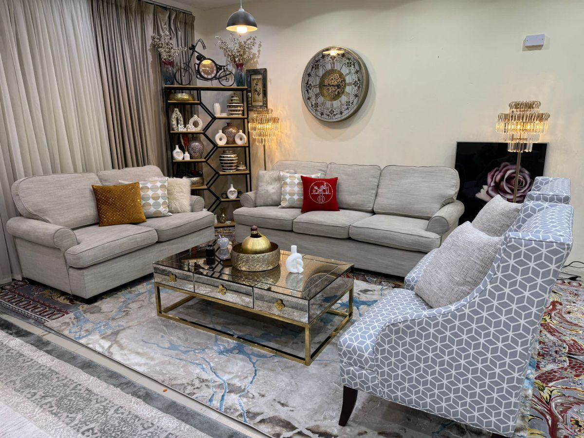 Brend new {HOME CENTER  } sofa set  for sell good condtion  call or what's app  71532454 - Image 3