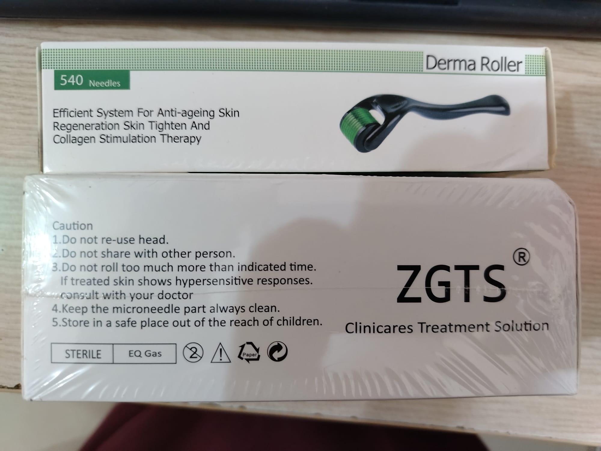 ZGTS Titanium Roller QR30 + Free 2 Derma Rollers - Image 4