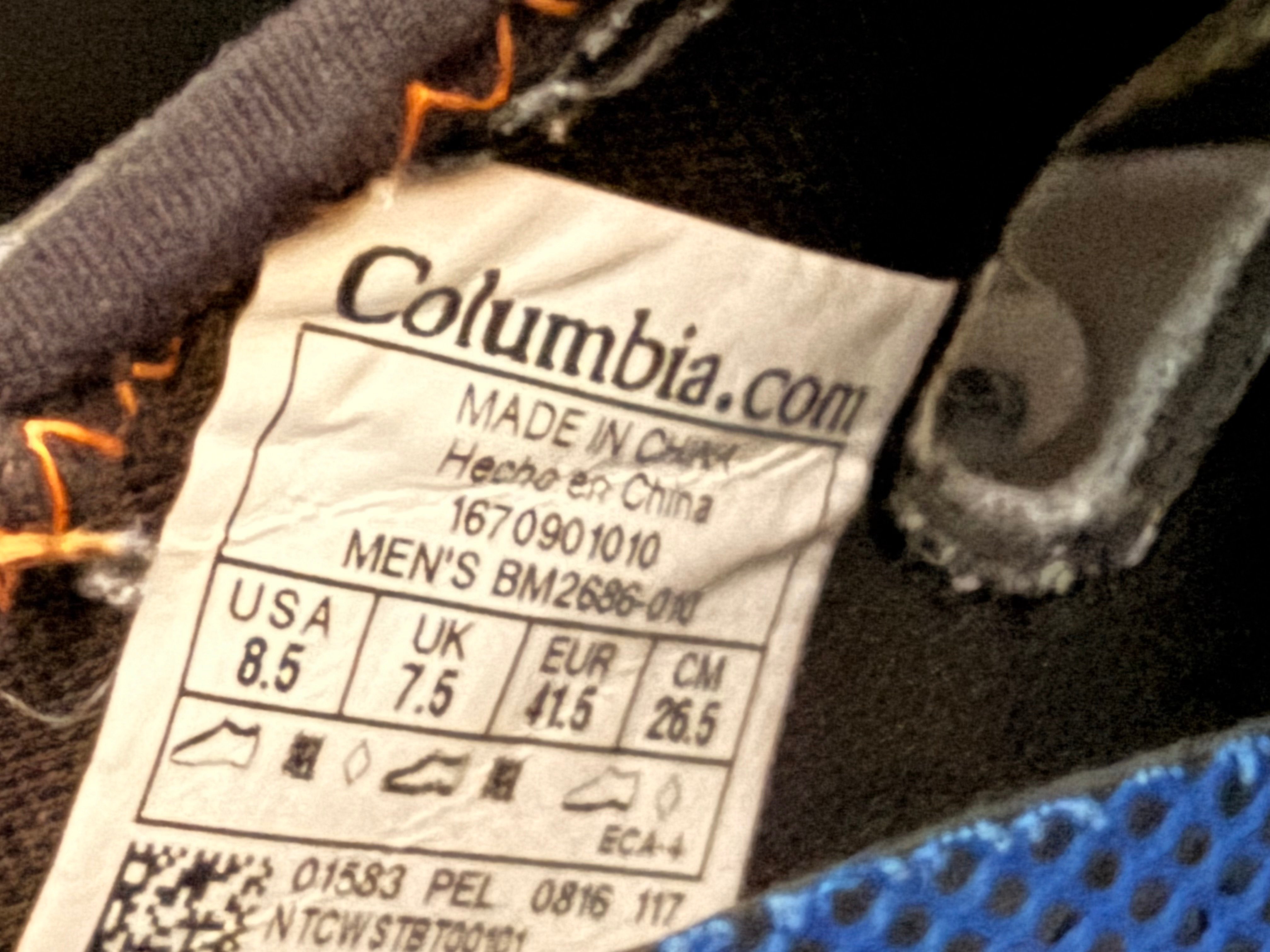 Columbia Men's Supervent Ii Water Shoes (US 8.5, EUR 41.5) Black (Excellent Condition) - Image 2