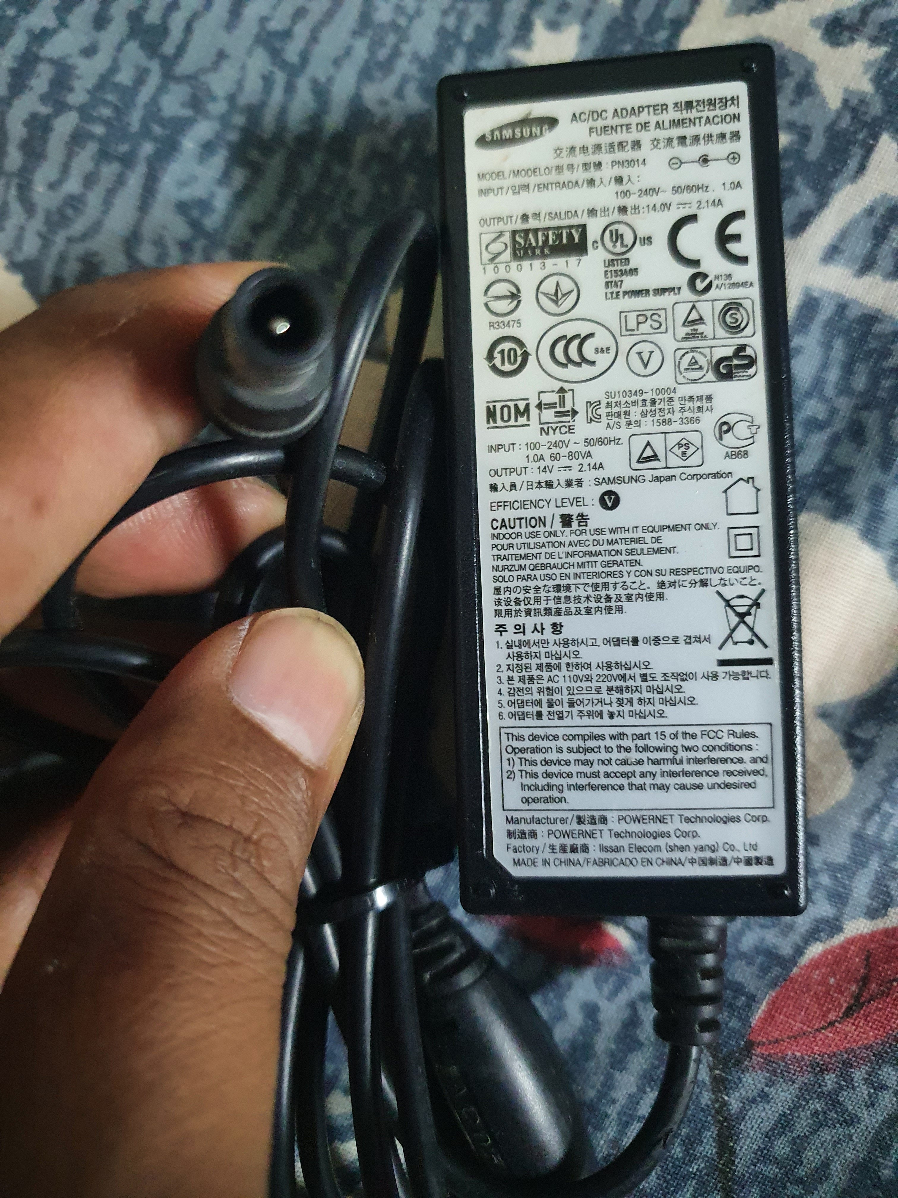 Power Adapter for Laptop (Dell, Toshiba and Asus) - Image 2