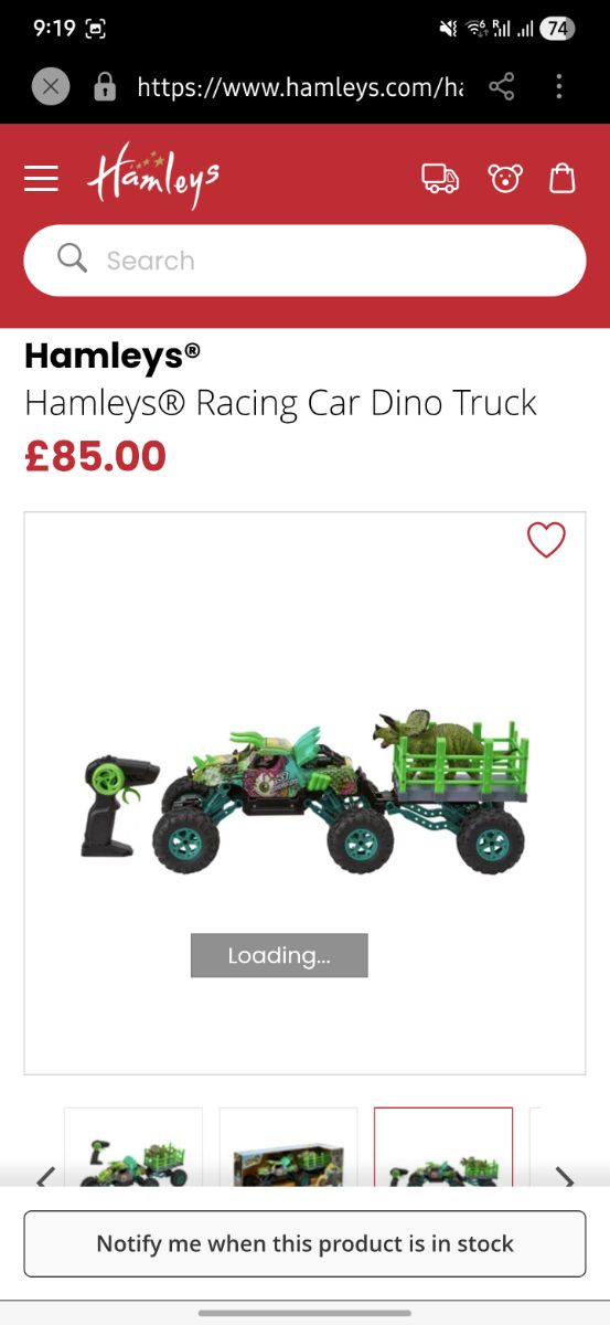 Hamleys dino hunter truck - Image 2