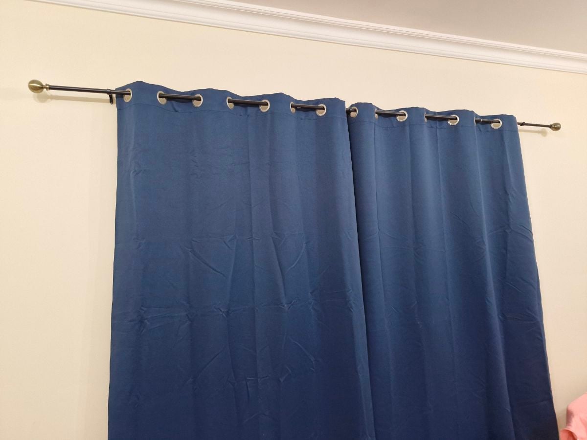 Curtains with extendable pole. 4 sets - Image 3