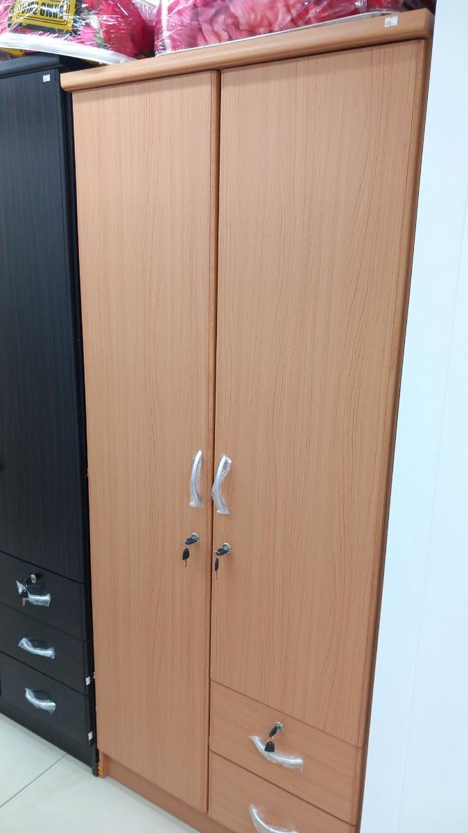 WOODEN WARDROBE 2DOORS BRAND NEW SALE CONTACT 77661505 - Image 10