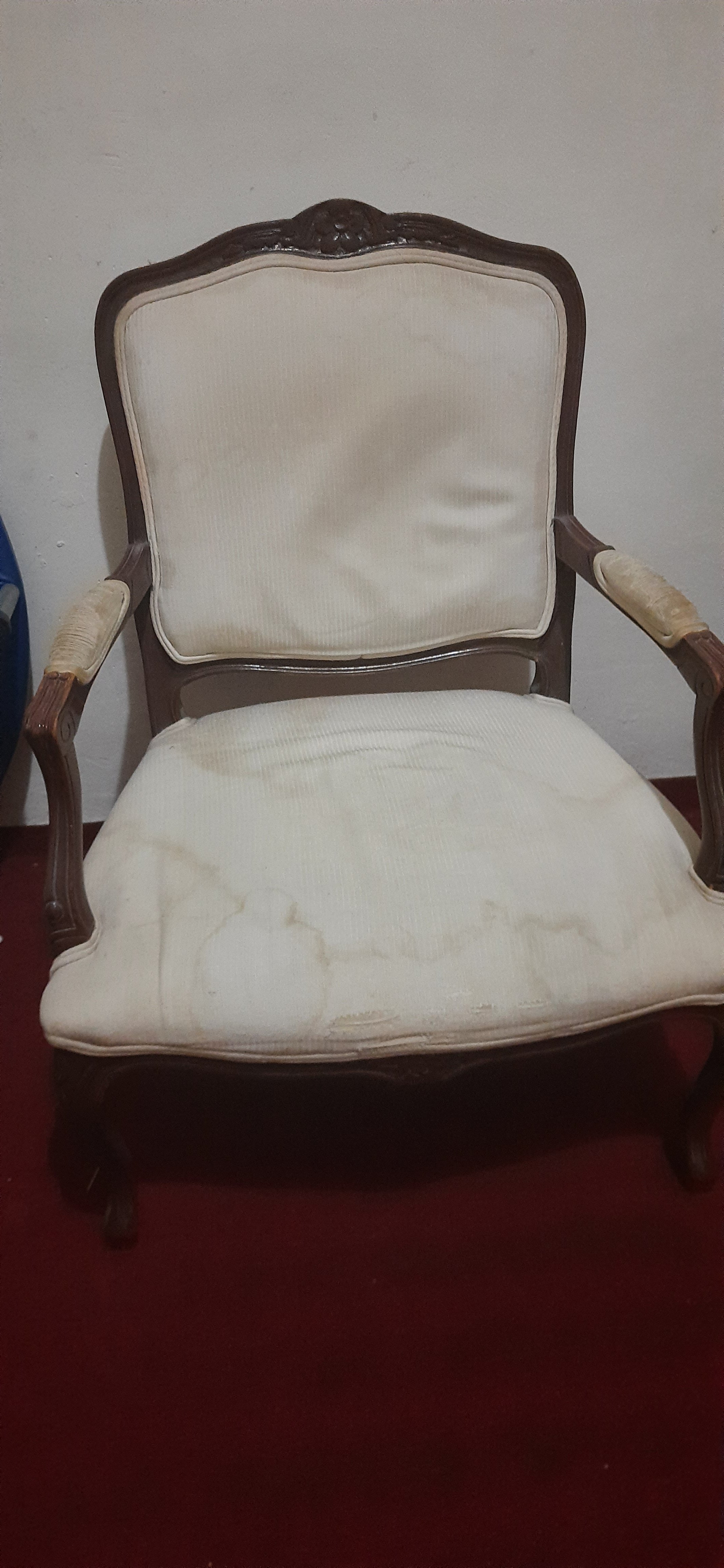 Wooden strong single seat sofa wide chair 4 nos. - Image 2
