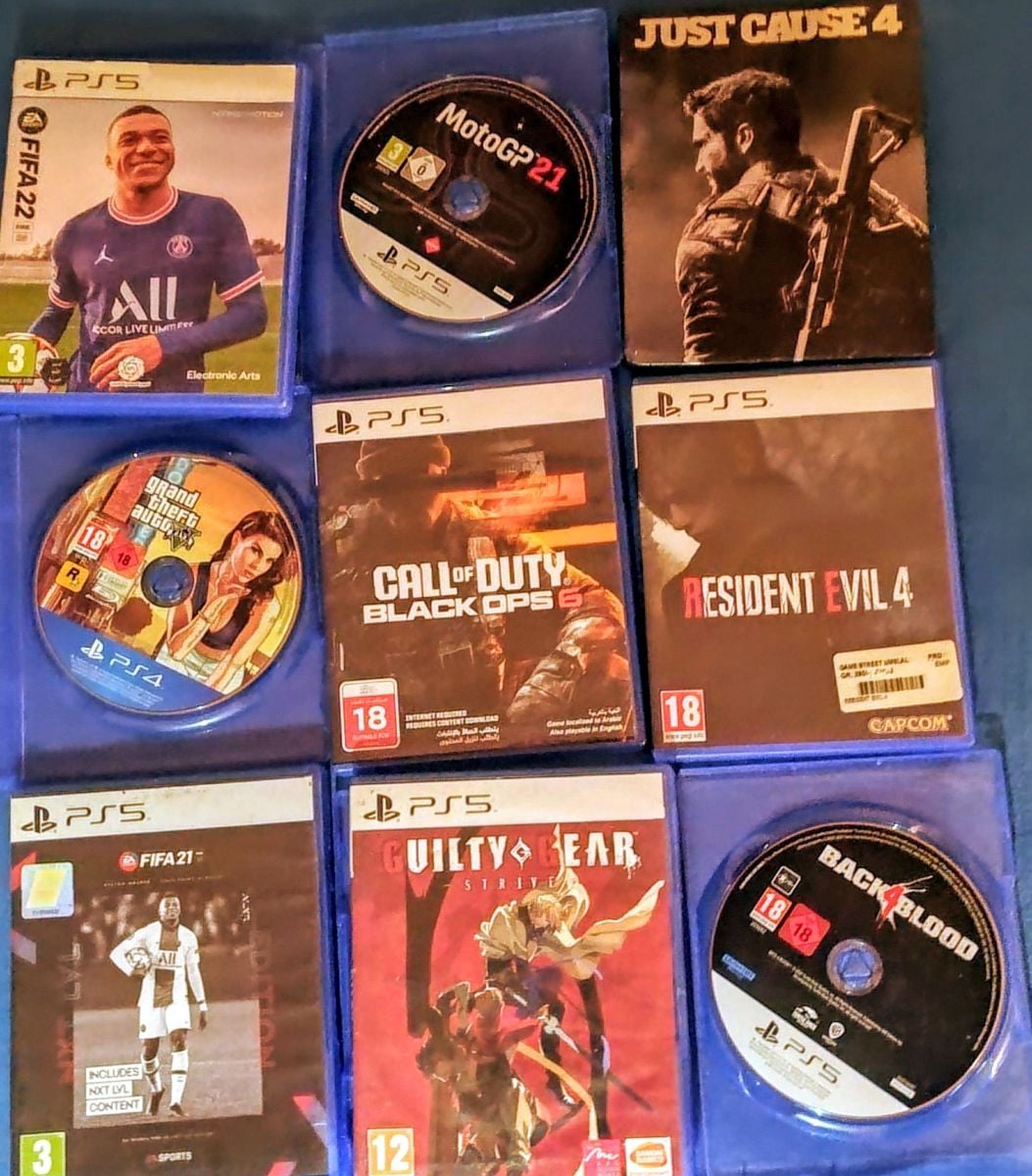 Ps5 and ps4 cd games - Image 1