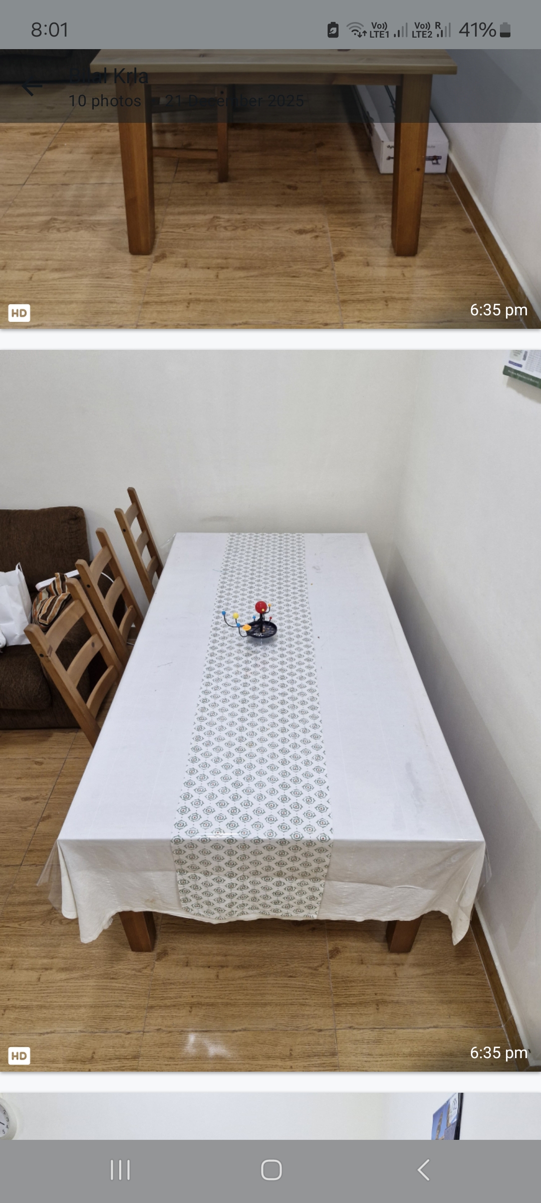Large dining table  - Image 2