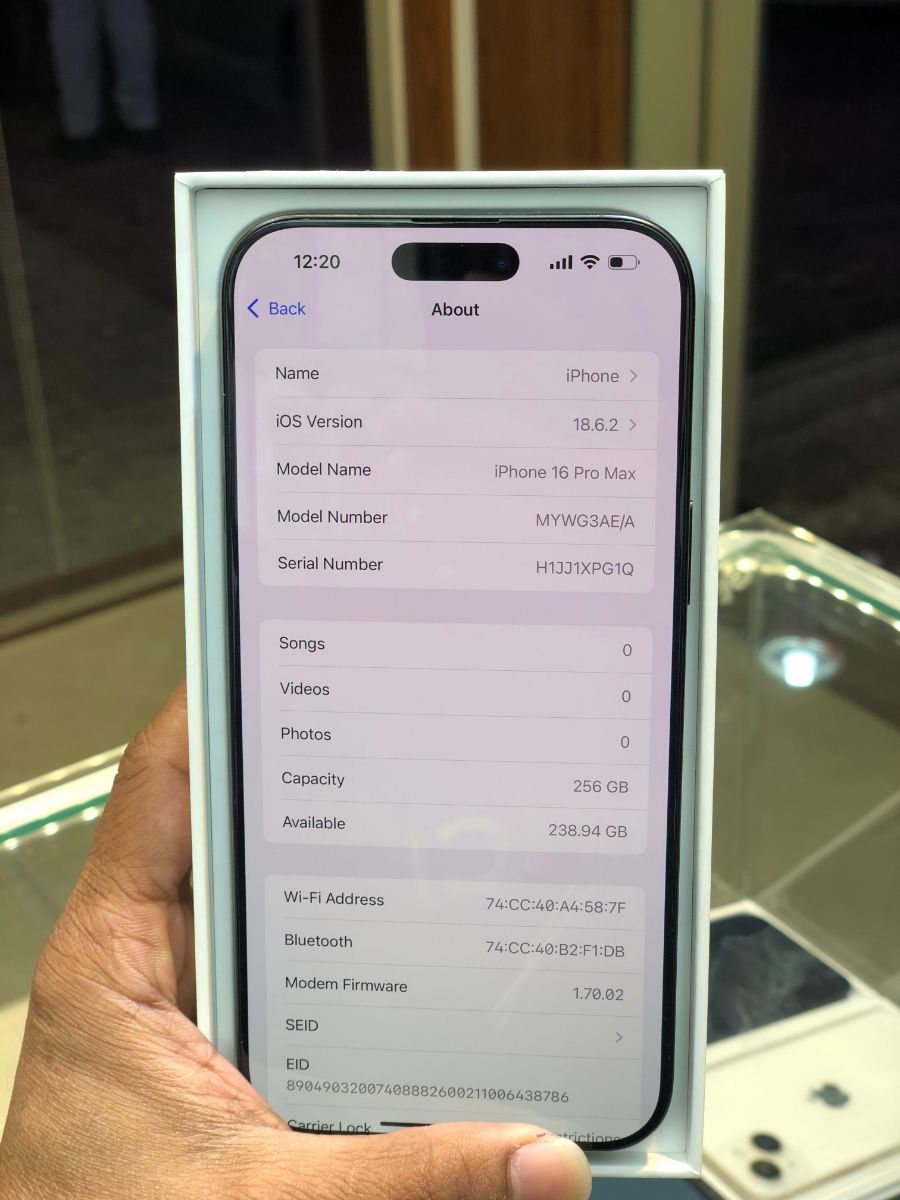 iPhone 16 promax black - Image 3