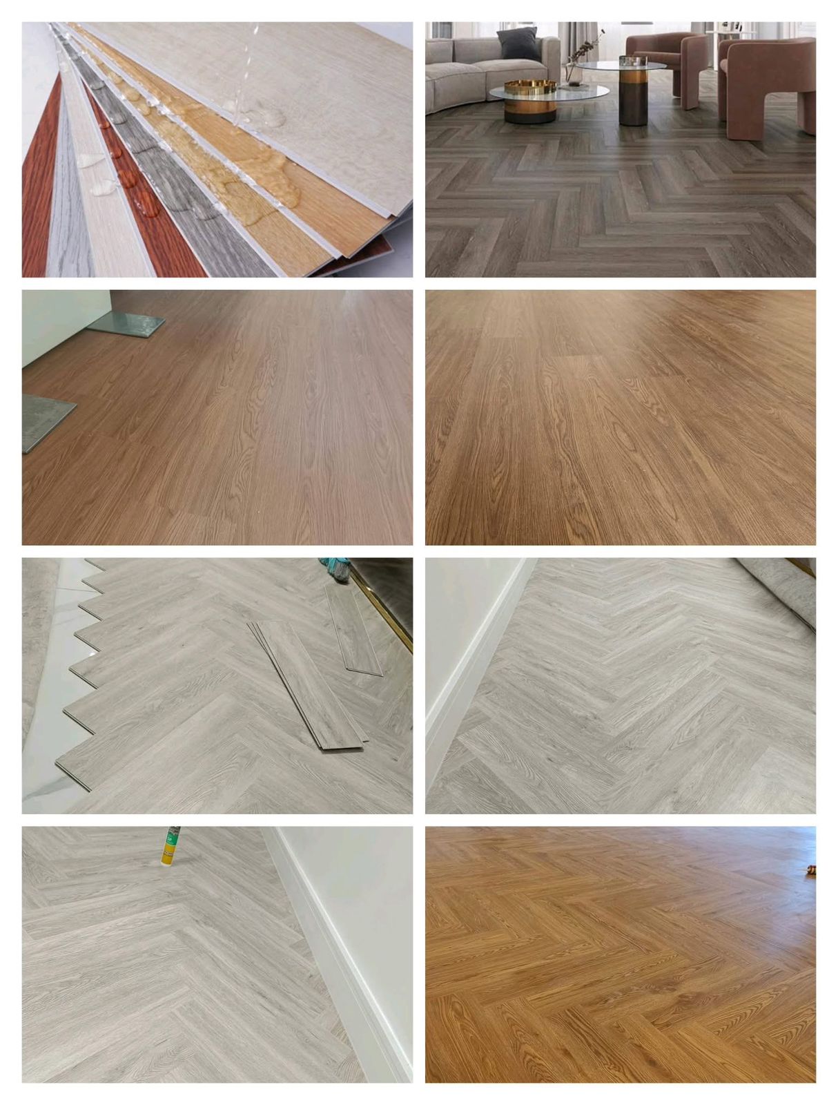 Spc parquet flooring waterproof sale and installation - Image 1